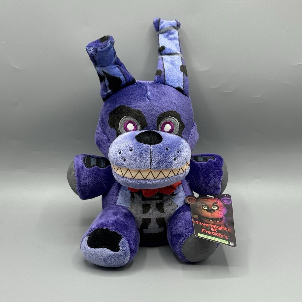 Five Nights at Freddy’s Jazwares Nightmare BONNIE 8” Plush with GITD Eyes